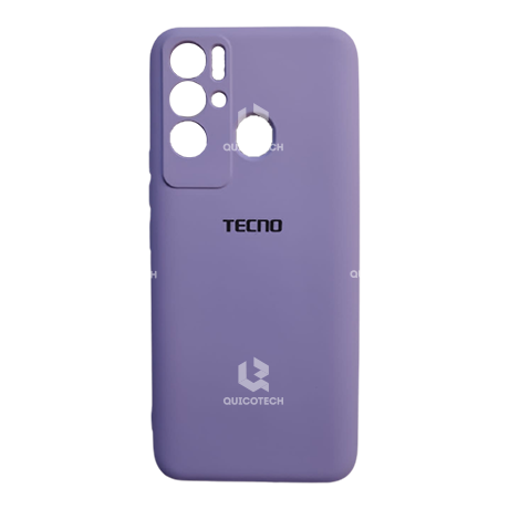 Silicon Cover For Tecno, Pova Neo, Purple
