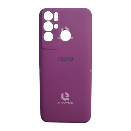 Silicon Cover For Tecno, Pova Neo, Dark Purple