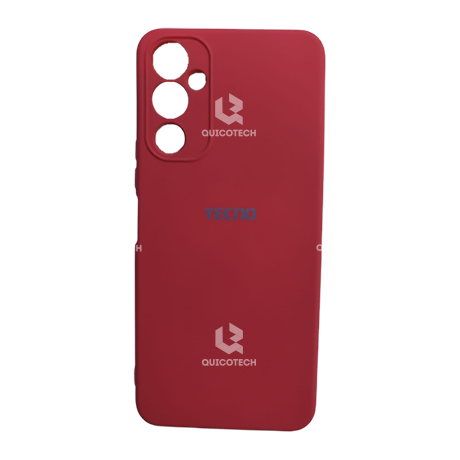 Silicon Cover For Tecno, Pova 4, Dark Red