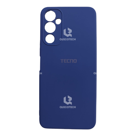 Silicon Cover For Tecno, Pova 4, Dark Blue