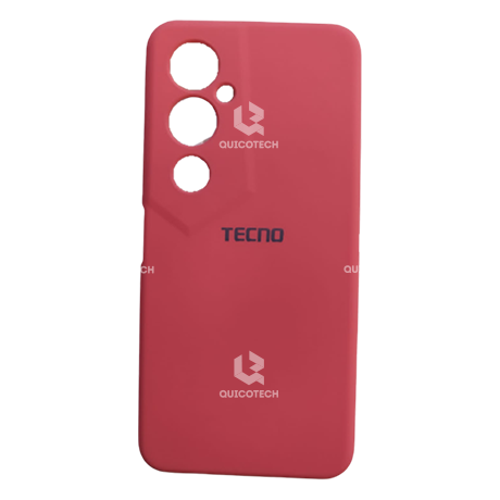 Silicon Cover For Tecno, Pova 4 Pro, Red