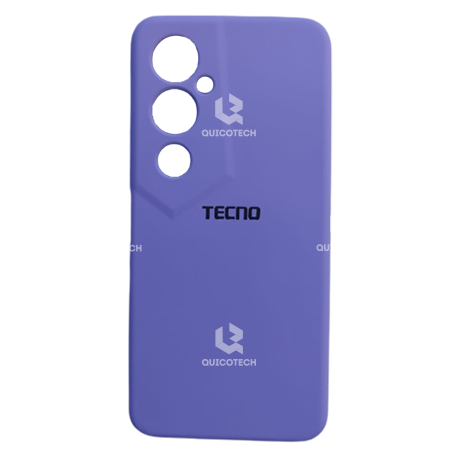 Silicon Cover For Tecno, Pova 4 Pro, Purple