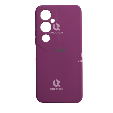 Silicon Cover For Tecno, Pova 4 Pro, Dark Purple