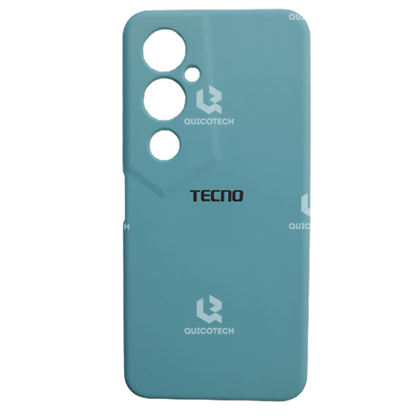 Silicon Cover For Tecno, Pova 4 Pro, Light Blue