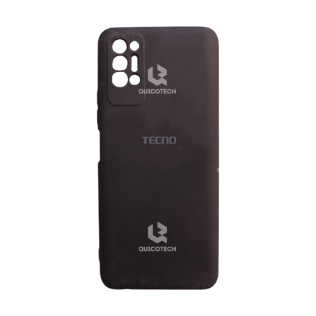 Silicon Cover For Tecno, Pova 3, Black