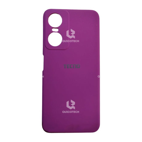 Silicon Cover For Tecno, Pop 6 Pro, Purple