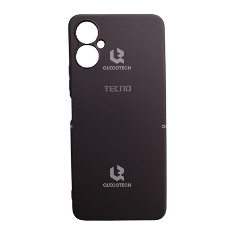 Silicon Cover For Tecno, Comon 19 Pro, Black