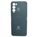 Silicon Cover For Tecno, Camon 18, Dark Green