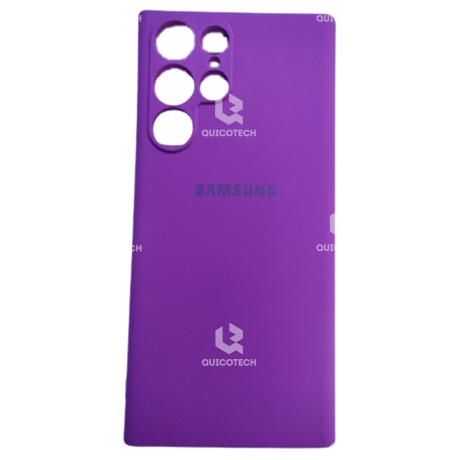 Silicon Cover For Samsung S22 Ultra, Purple