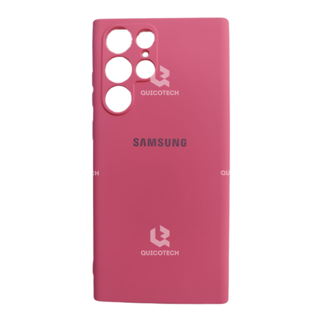Silicon Cover For Samsung S22 Ultra, Pink
