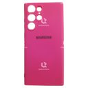 Silicon Cover For Samsung S22 Ultra, Dark Pink