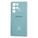 Silicon Cover For Samsung S22 Ultra, Blue