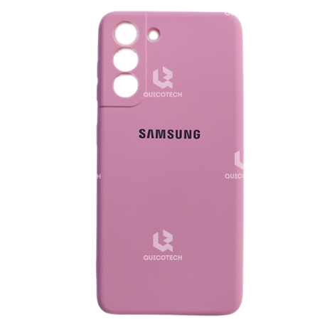 Silicon Cover For Samsung S21, Light Pink