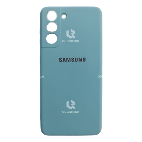 Silicon Cover For Samsung S21, Blue