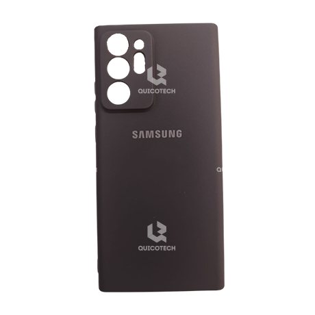 Silicon Cover For Samsung S20 Ultra, Black