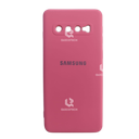 Silicon Cover For Samsung S10, Pink Purple