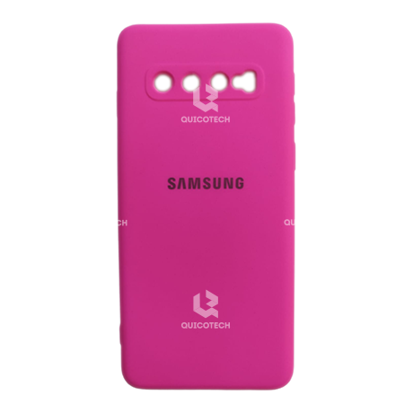Silicon Cover For Samsung S10, Pink