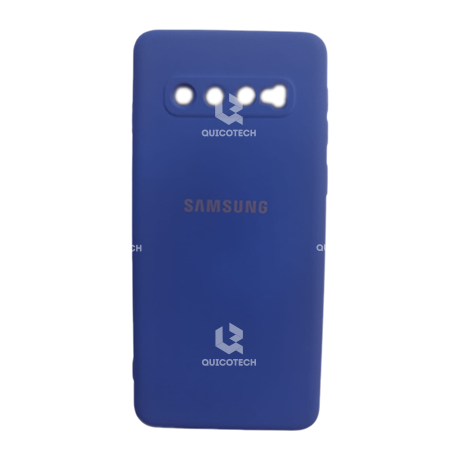 Silicon Cover For Samsung S10, Dark Blue