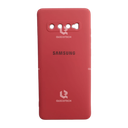 Silicon Cover For Samsung S10 Plus, Light Red