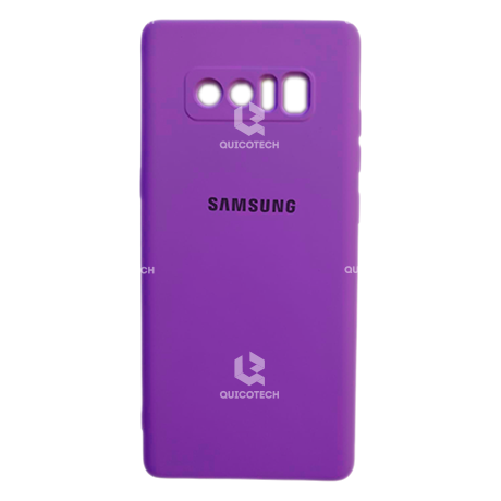 Silicon Cover For Samsung Note 8, Purple
