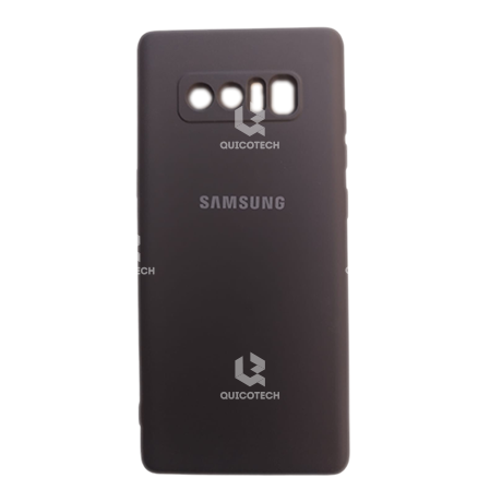 Silicon Cover For Samsung Note 8, Black