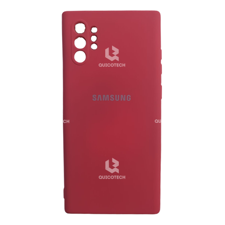 Silicon Cover For Samsung Note 10 Plus, Red