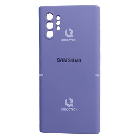 Silicon Cover For Samsung Note 10 Plus, Light Purple
