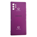 Silicon Cover For Samsung Note 10 Plus, Dark Purple