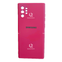 Silicon Cover For Samsung Note 10 Plus, Dark Pink
