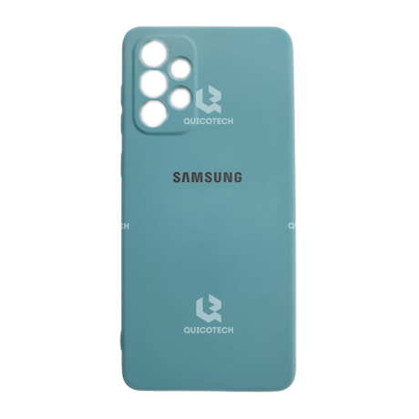 Silicon Cover For Samsung A73, Sky Blue