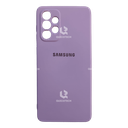 Silicon Cover For Samsung A73, Purple