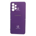 Silicon Cover For Samsung A73, Dark Purple