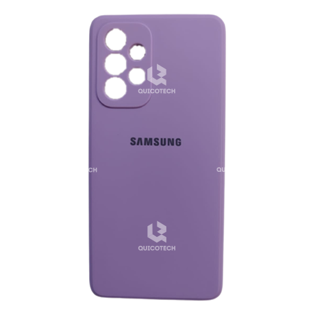 Silicon Cover For Samsung A53, Purple
