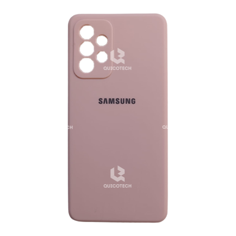 Silicon Cover For Samsung A52 5G, Light Pink