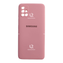 Silicon Cover For Samsung A51, Light Pink
