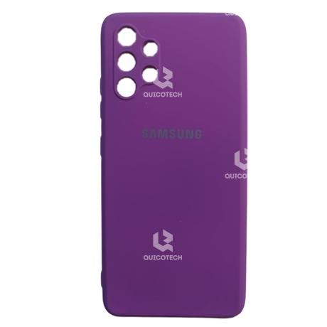 Silicon Cover For Samsung A32 4G, Purple