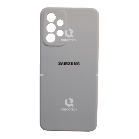Silicon Cover For Samsung A234G, Light Grey