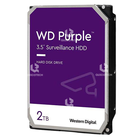 WD Internal HARD DRIVE 2TB Purple for Desktop