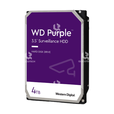 WD Internal HARD DRIVE 4TB Purple for Desktop