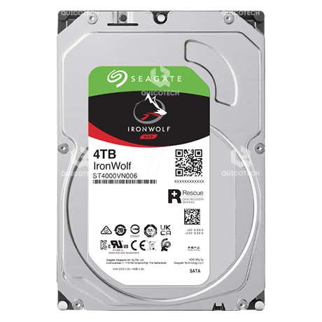 SEAGATE Internal HARD DRIVE 4TB IronWolf for Desktop