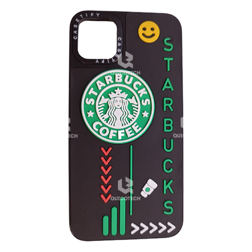 Cover Casetify For iPhone 11 Pro Max, (Starbucks Design)