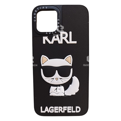 Cover Casetify For iPhone 11, (Karl Cat Design)