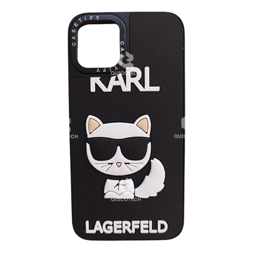 Cover Casetify For iPhone 13, (Karl Cat Design)