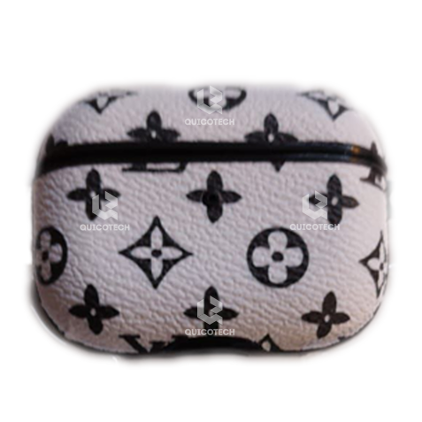 Cover For Airpods Pro, Channel Design, White and Black