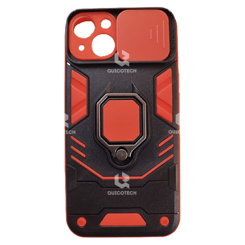 Cover For iPhone 13, Black & Red