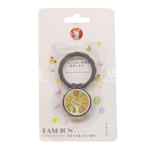 Fashion Phone Ring Chain (Yellow)