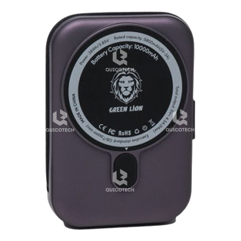 Green Lion  Monaco Magsafe Power Bank, 22.5W, Black