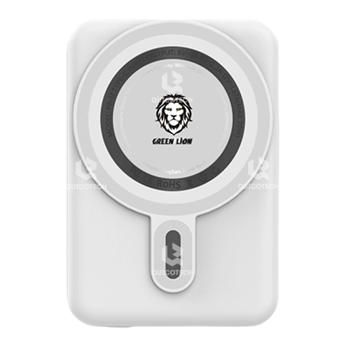 Green Lion  Monaco Magsafe Power Bank, 22.5W, White