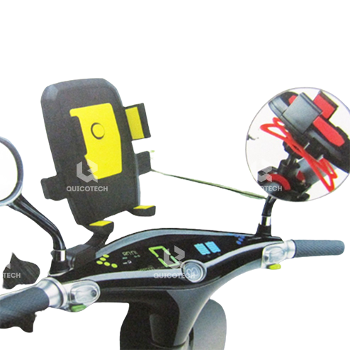 Motor Holder - Glass Suction Tray, Black Yellow