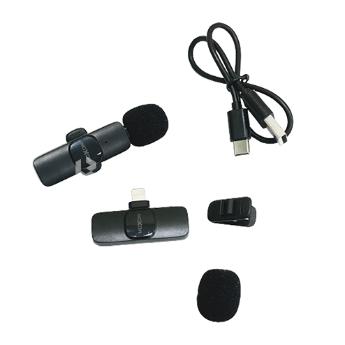 Moxom Wireless IOS Voice Clip Microphone MX-AX39